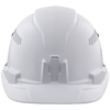 Klein Hard Hat, Vented, Cap Style, White