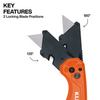 Folding And Slide Out Utility Knife Set