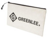 GREENLEE 12" Canvas Zipper Bag