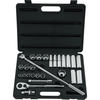 STANLEY SET DR SKT 1/2 DR 6 + 12 PT SAE 26 PC.