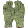 Kut Gard® MATA501HA Medium Weight Cut Resistant Gloves, Size L, Yellow, ANSI A7