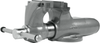 WILTON 800N, Machinist 8" Jaw Round Channel Vise with Stationary Base