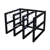 3 Wide by 3 Deep, Gas Cylinder Storage Rack, 9 Cylinder Capacity, Steel - 35134