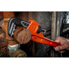 PIPE WRENCH,CAST IRON,14",K9 TEETH