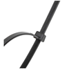 Cable Ties, Zip Ties, 50-Pound Tensile Strength, 11.5-Inch, Black