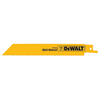 DEWALT Reciprocating Saw Blades, Straight Back, 6-Inch, 10 Tpi, 25-Pack