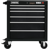 PROTO Roll Cab 34 In 6 Dwr Gl Blk