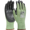 G-Tek® PosiGrip® 713KSSN  Hi Performance Glove, Size L, Green, ANSI A6