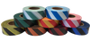 Electro-Tape 1 3/16" (30 mm) x 300 ft Flagging Tape -Striped (Non-Glow) PVC - Yellow/Black 12/CS