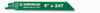 GREENLEE 6" x 24T Reciprocating Saw Blade (Pack of 5)