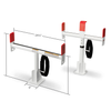 Service Body Rack - Aluminum, White Finish