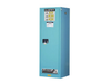 22 Gallon, 3 Shelves, 1 Door, Manual Close, Corrosives/Acids Safety Cabinet, ChemCor® Slimline, Blue - 8922022