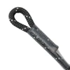 SAFEWAZE 6.5' Rope Positioning Lanyard: Rope Adjuster, No Connectors (B&W)