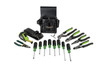 GREENLEE Electrician's Tool Kit - Metric, 16-Piece