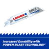 LENOX Lazer Metal Cutting Reciprocating Saw Blade, Bi-Metal, 6-Inch, 14 TPi, 50/Pk