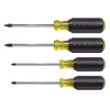Klein 4 Piece Square Recess Screwdriver Set