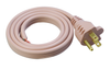Southwire 3ft 14/3 SPT-3 -Straight Power Supply Cord - Flat SPT-3 Construction (Beige) 25/BX