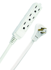 Woods CUBE TAP, 16/3 13' WHITE SLIMLINE 6/BX