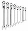 8 Pc. XL Locking Flex Combination Ratcheting Wrench Set SAE