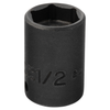 Proto® 1/4" Drive High Strength Magnetic Impact Socket 7/16" - 6 Point 1/ea