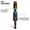 4-in-1 Impact Rated Flip Socket Set, Metric