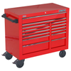 PROTO 42 Inch 14 Drwr Roll Red Chrome