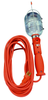 WOODS Medium Duty Trouble Light, 16/3, 25' SJTW, Metal Guard, w/Outlet 12/BX