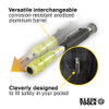 Klein Multi-Bit Electronics Pocket Screwdriver, 4-in-1, Ph, Sl Bits