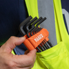 Long Hex Key Set, Metric, 10-Piece