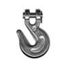 3/8" Clevis Grab Hook, Grade 43, Zinc Pl