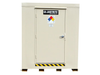 4-Drum, Explosion Relief Panels, 2-Hour Fire-Rated Outdoor Safety Locker - 912041
