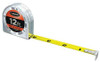 12FT Chrome Pocket Tape Measure 6/EA