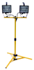 WOODS 1000 Watt Dual Head Portable Halogen Work Light with Telescoping Tripod 2/BX