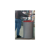 15 Gallon Steel Cease-Fire® Waste Receptacle, Safety Drum Can with Steel Head, Gray - 26415