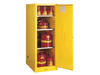 54 Gallon, 3 Shelves, 1 Door, Manual Close, Flammable Cabinet, Sure-Grip® EX Deep Slimline, Yellow - 895400