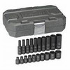 28 Pc. Impact Socket Set Metric 1/4" Drive