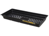 38"W x 26"D x 5.5"H, 20 Gallon Spill Capacity, Spill Tray for Indoor/Outdoor Use, EcoPolyBlend™, Black - 28716