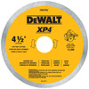 DEWALT Diamond Blade For Porcelain Tile, Wet/Dry, 4-1/2-Inch
