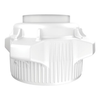 83mm Carboy Cap, Open Top, Closed Adapter - 12894