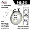 Klein Glow Fish Tape, 20-Foot