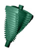 STACKED PLATE SPIRAL FLUTED BACKREAMERS 12" Cut x 10" Pack, 3.25" Shaft Diameter, 2-3/8" REG (Box x Box) w/ Shark Teeth