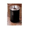 6 Gallon Steel Cease-Fire® Waste Receptacle, Safety Drum Can With Aluminum Head, Black - 26606K