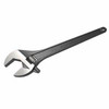 15" Black Oxide Finish, Tapered Handle, Adjustable Wrench