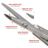 Jameson Electrician Splicer Scissors & Slotted Leather Pouch