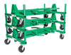 GREENLEE Mobile Conduit and Pipe Rack with 603 casters