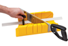 STANLEY® CLAMPING MITRE BOX W/ SAW 12"