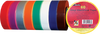 Electro-Tape 1" (25 mm) x 60 yd Solid Color PVC Marking Tape - Black 48/CS