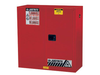 30 Gallon, 1 Shelf, 2 Doors, Manual Close, Flammable Cabinet, Sure-Grip® EX, Red - 893001