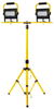 SOUTHWIRE Slim Series 30-Watt LED Work Light - Twin Head w/ 2-Step Tripod 1/BX