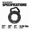 SOUTHWIRE FISH TAPE, 4.5MM, FTSP45-125NCT,125' TRI